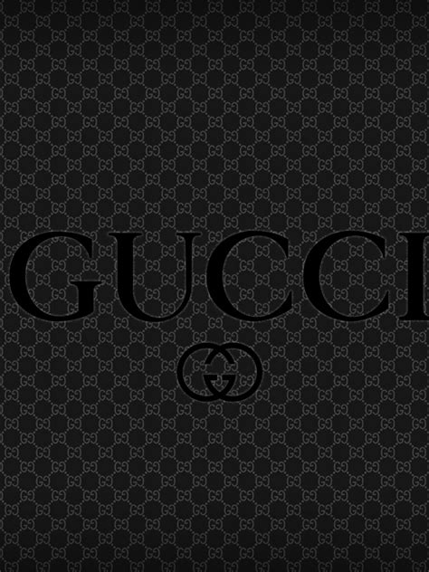 black gucci desktop wallpaper.